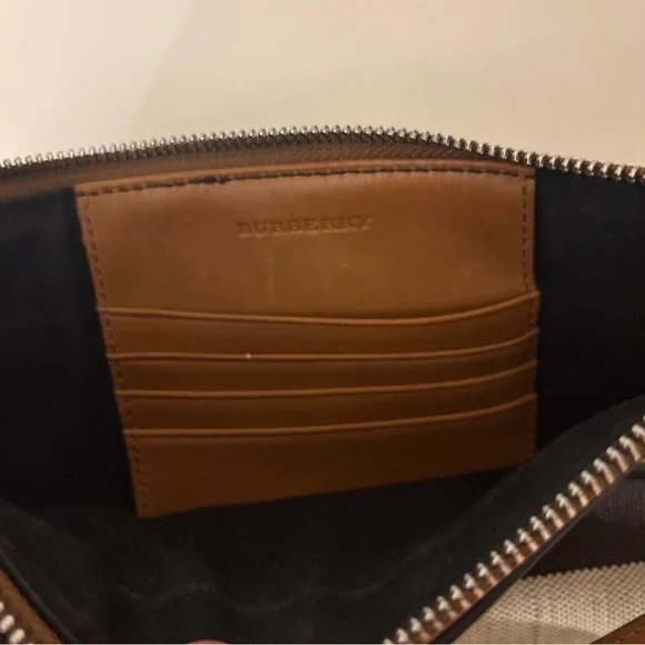 Burberry Peyton Tan and Brown Crossbody Bag - Picture 4 of 4